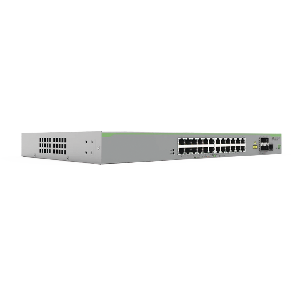 Switch administrable 24 puertos 10/100 4 x 10/1000x SFP incluye fuente | SIERRA STORE
