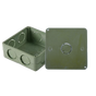 Caja Cuadrada y Tapa para Tubería PVC Conduit de 1". | SIERRA STORE
