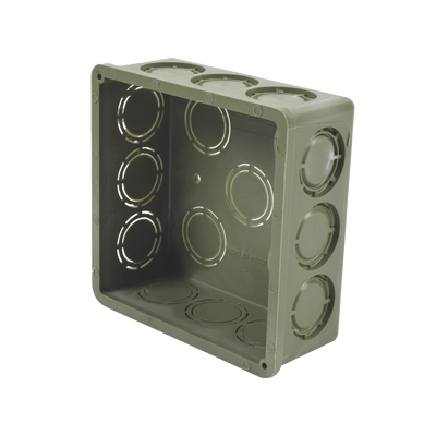 Caja Cuadrada  de 1/2" - 3/4" para PVC Conduti Pesado. AMANCO-WAVIN - Vista 2