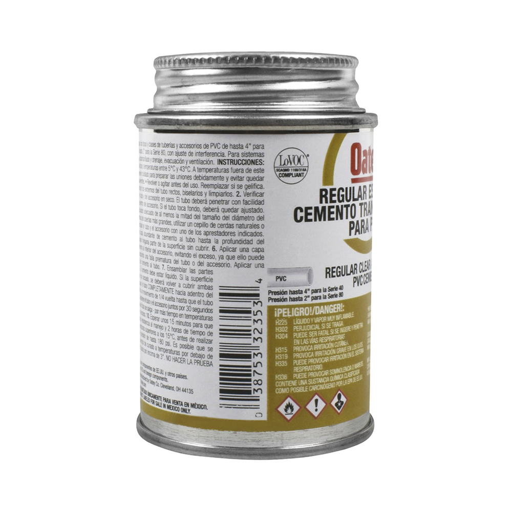 Cemento PVC / 118 ml / Conduit Pesado / Baja Emisión de Olores / Resistencia Mecánica | SIERRA STORE