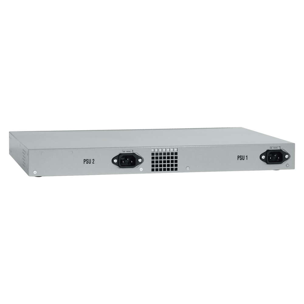 Switch PoE+ Stackeable Capa 3, 48 puertos 10/100/1000 Mbps + 4 puertos SFP+ 10 G, 370 W, fuente redundante | SIERRA STORE