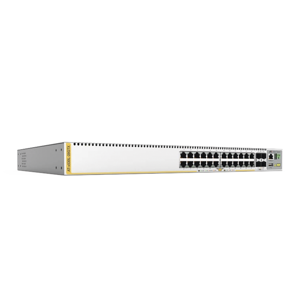 Switch L3 Stackable / 24x Gigabit-T / 4x SFP+ 10G / Fuente redundante integrada / TAA Compliant | SIERRA STORE