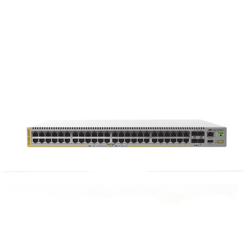 Switch PoE+ Stackeable Capa 3 / 48 puertos Gigabit / 4 puertos SFP+ 10 G / 740 W PoE / 176 Gbps / 1U Rackmount | SIERRA STORE