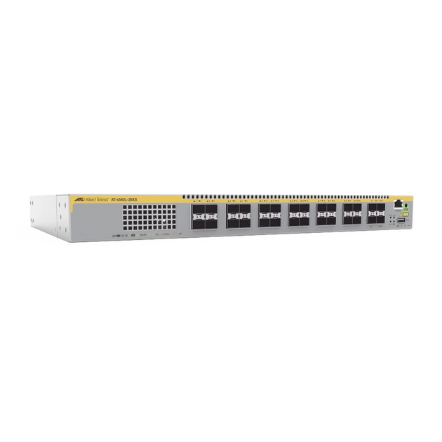 Switch Layer 3 Apilable / 28 Puertos SFP/SFP+ / 1-10 Gbps / 560 Gbps Backplane / 416.7 Mpps / 1.60 µs Latencia | SIERRA STORE