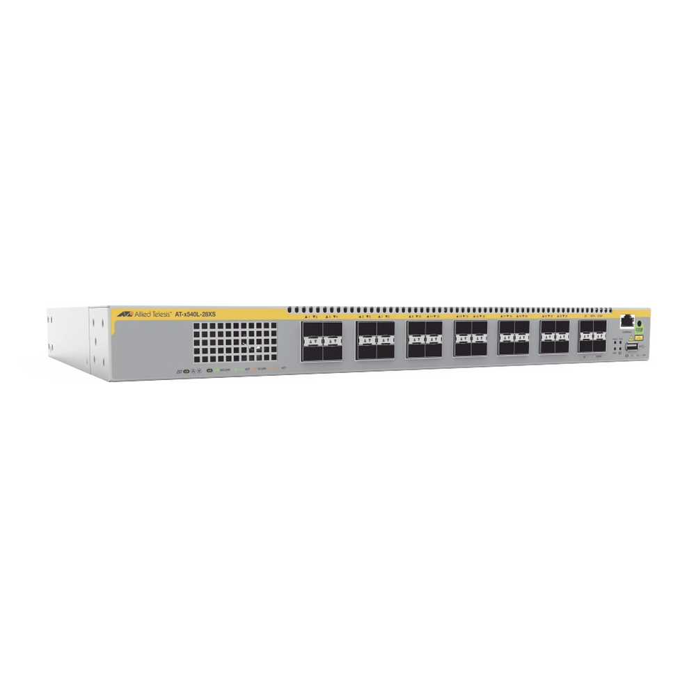 Switch Layer 3 Apilable / 28 Puertos SFP/SFP+ / 1-10 Gbps / 560 Gbps Backplane / 416.7 Mpps / 1.60 µs Latencia | SIERRA STORE