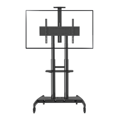 Soporte de Pantalla con Ruedas / Compatible con Monitores de 43"a 90" / Base para Colocar Accesorios Adicionales / Vesa 20...