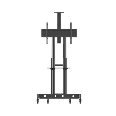 Soporte de Pantalla con Ruedas / Compatible con Monitores de 43"a 90" / Base para Colocar Accesorios Adicionales / Vesa 20...