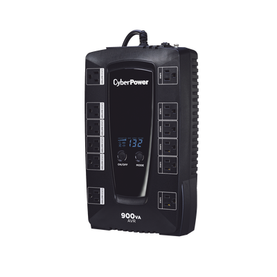 UPS de 900 VA/480 W, Topología Línea Interactiva, Entrada 120 Vca NEMA 5-15P, Tipo Gabinete Compacto, Con 12 Tomas NEMA 5-...