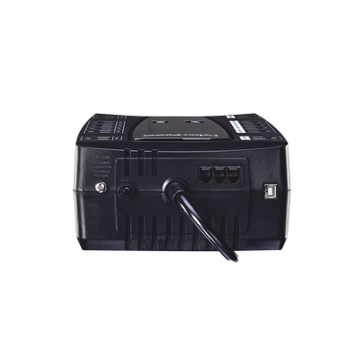 UPS de 900 VA/480 W, Topología Línea Interactiva, Entrada 120 Vca NEMA 5-15P, Tipo Gabinete Compacto, Con 12 Tomas NEMA 5-...