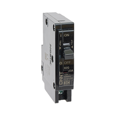 Interruptor Termomagnético Enchufable, Serie: B2Q, 1P, 20A, 120/240V (SKU:1002263) CHINT - Vista 3