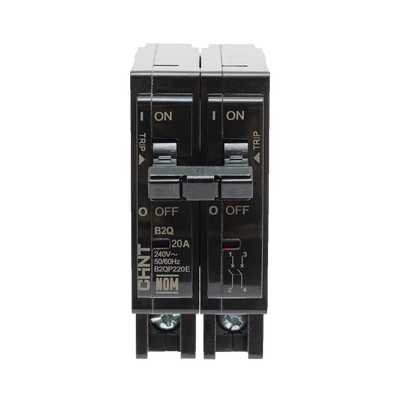 Interruptor Termomagnético Enchufable, Serie: B2Q, 2P, 30A, 240V (SKU:1002281) CHINT - Vista 2
