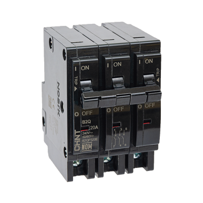 MCB - Interruptor Termomagnético Enchufable, Serie: B2Q, 3P, 15A, 240V (SKU:1002294) | SIERRA STORE CHINT - Vista 3