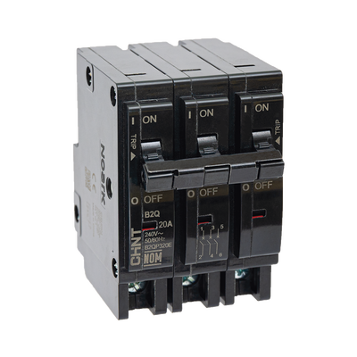 MCB - Interruptor Termomagnético Enchufable, Serie: B2Q, 3P, 40A, 240V  (SKU:1002299) | SIERRA STORE CHINT - Vista 3