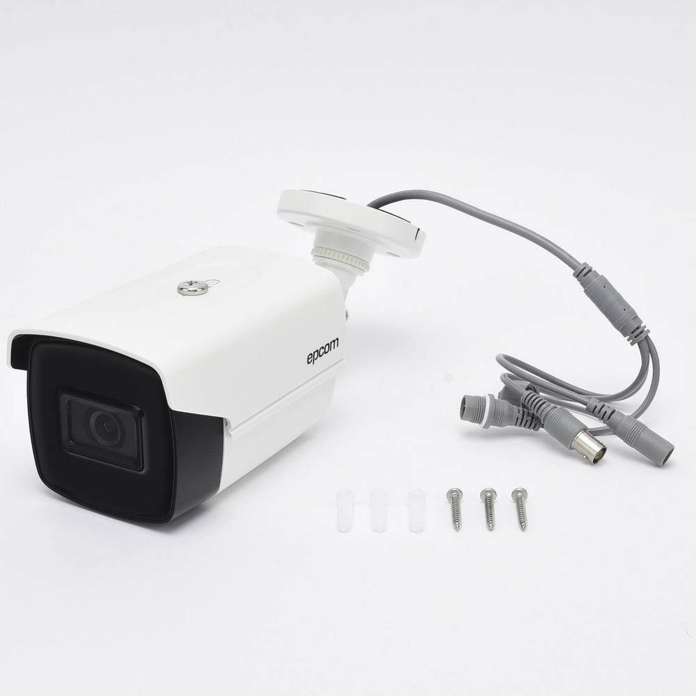 Bala TURBOHD 4K (8 Megapixeles) / Gran Angular 102º  / Lente 2.8 mm / Exterior IP67 / IR EXIR 60 mts / dWDR | SIERRA STORE