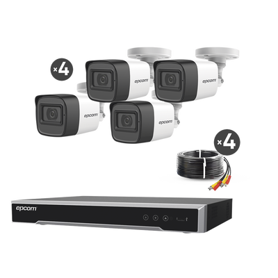 Turbohd De 4 Canales EPCOM PROFESSIONAL B50-KIT-MIC - EPCOM PROFESSIONAL