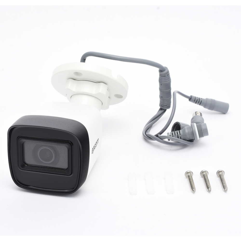 Cámara Bala TURBOHD / 5 Megapixel / 4 Tecnologías Seleccionables / IR 30 m (98.4 ft) / IP67 / Metal / -40°C a 60°C | SIERRA STORE