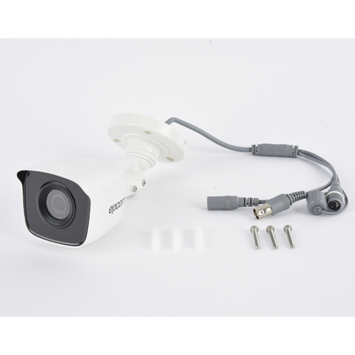 Bala TURBOHD 5 Megapíxel / Lente 2.8mm (85° de Visión) / Exterior IP66 / IR EXIR 20 mts / TVI-AHD-CVI-CVBS / Metal | SIERRA S