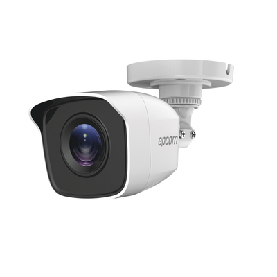 Bala TURBOHD 5 Megapíxel / Lente 2.8mm (85° de Visión) / Exterior IP66 / IR EXIR 20 mts / TVI-AHD-CVI-CVBS / Metal - EPCOM...