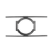 Soporte de techo abatible ajustable para 6.5 y 8 "LC, SP, CP, PP, PDP, PG, GP, GG, GGD, GC y CL-70V-6. - TRUAUDIO