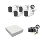 (MICRÓFONO Integrado) Kit TurboHD 1080p Lite / DVR 4 canales / Audio por Coax...