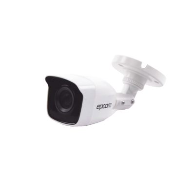 Bala TURBOHD 2 Megapíxeles (1080p) / Gran Angular 103° / Lente 2.8 mm / IR EXIR Inteligente 20 mts / Exterior IP66 / dWDR / T