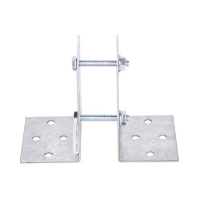 Base Multiposición para postes de paso o esquina en cercos electricos 100% Acero galvanizado. EPCOM INDUSTRIAL - Vista 2