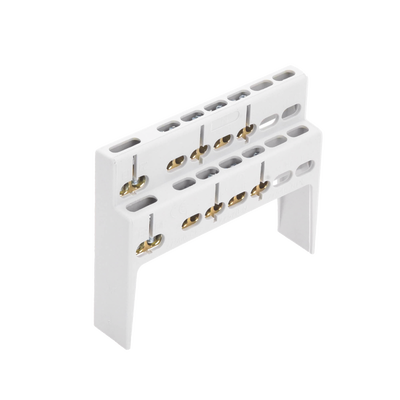 Soporte + Barra de Conexion (8 MOD) (8+2 ENTR.) IP40 | SIERRA STORE CHINT - Vista 2