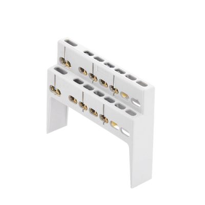 Soporte + Barra de Conexion (8 MOD) (8+2 ENTR.) IP40 - CHINT