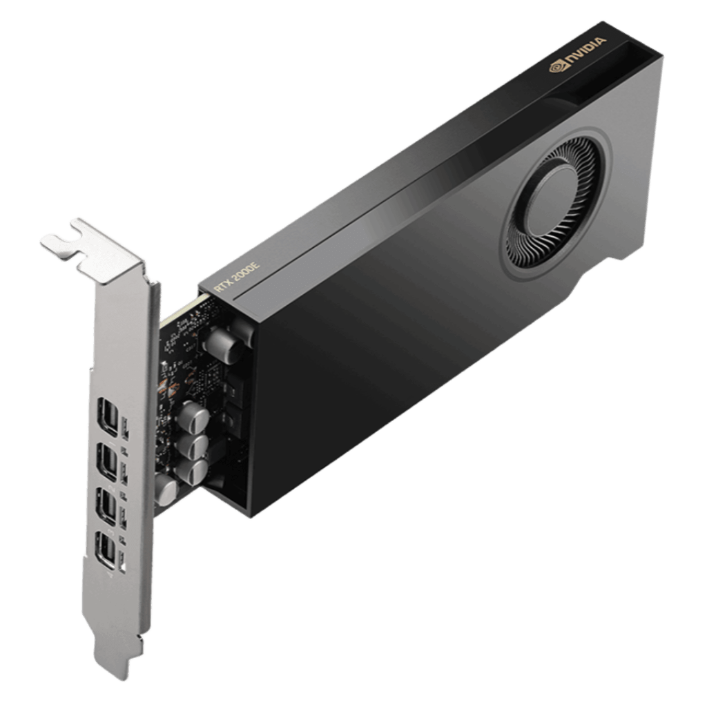 BCDVideo - BCDWARTX2000EADA - Tarjeta Gráfica Profesional NVIDIA RTX 2000 Ada Generation / 16 GB GDDR6 ECC / 2.816 CUDA Cores / 22 RT Cores / 88 Tensor Cores / PCIe