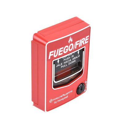 Estación Manual de Emergencia â”‚ Doble Acción, Convencional con Mensaje en Español FIRE-LITE - Vista 2