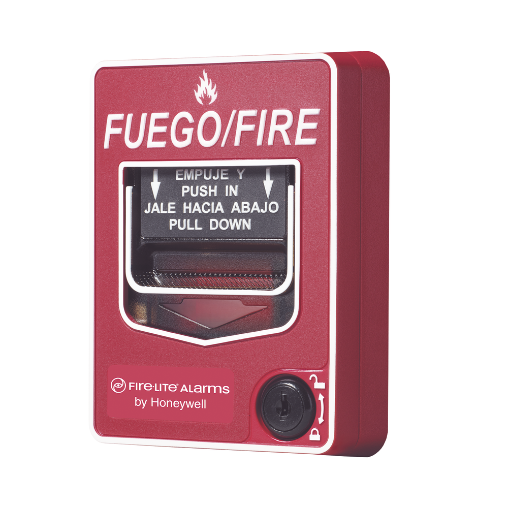 Estación Manual de Incendio / Direccionable / Doble Acción / Texto en Español / Montaje Superficial o Empotrado | SIERRA STORE