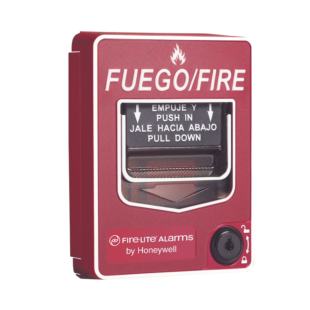 Estación Manual de Incendio / Direccionable / Doble Acción / Texto en Español / Montaje Superficial o Empotrado | SIERRA STORE