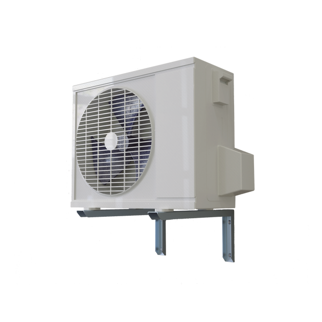 EPCOM INDUSTRIAL BMP125TG - Base Mini Split / Montaje en Pared / Acero Galvanizado / Ajustable / 1 a 3 Ton / 542 x 46 x 235 mm | SIERRA STORE