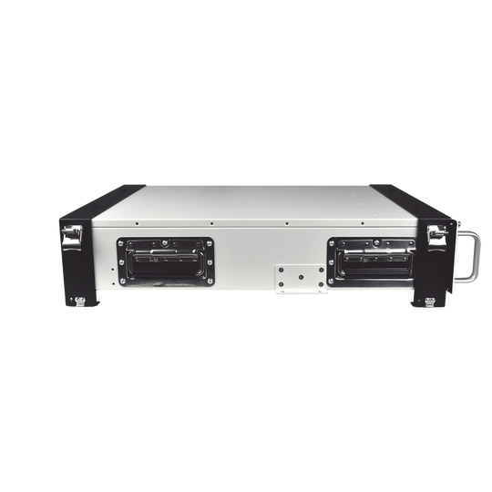 Soporte para Baterías / Diseño Compacto 2U / Apilamiento con Hebillas de Bloqueo / Ventilación Mejorada / 1.15 kg | SIERRA STORE