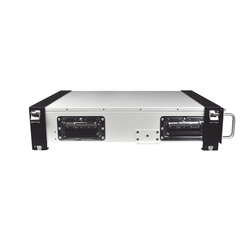 Soporte para Baterías / Diseño Compacto 2U / Apilamiento con Hebillas de Bloqueo / Ventilación Mejorada / 1.15 kg | SIERRA STORE