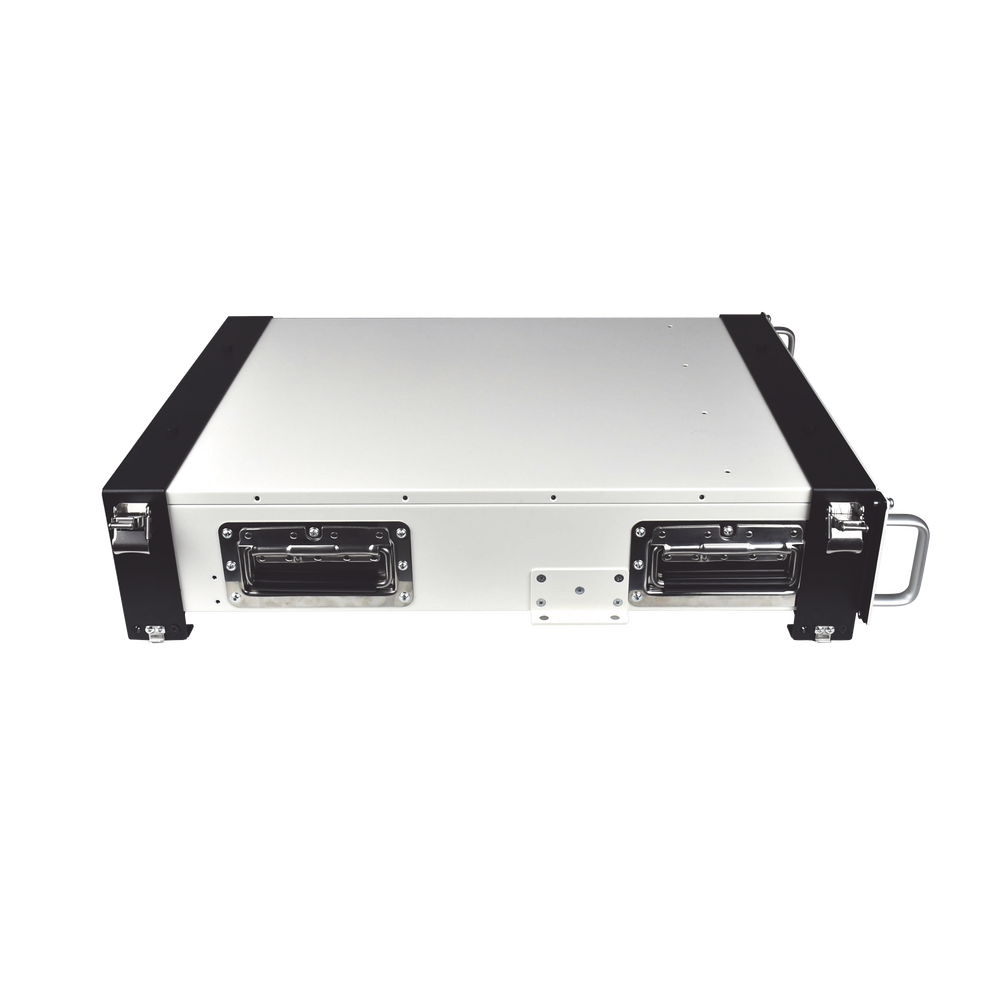 Soporte para Baterías / Diseño Compacto 2U / Apilamiento con Hebillas de Bloqueo / Ventilación Mejorada / 1.15 kg | SIERRA STORE