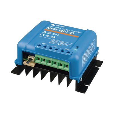 BlueSolar MPPT 100/20. Controlador Solar MPPT 20A, Voltaje Selección Automática: 12/24/48 Vcc. | SIERRA STORE VICTRON ENERGY 