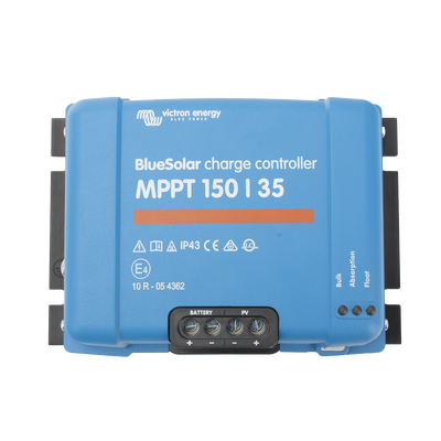 BlueSolar MPPT 150/35. Controlador Solar MPPT 35A, Voltaje Selección Automática: 12/24/36/48 Vcc. | SIERRA STORE VICTRON ENER