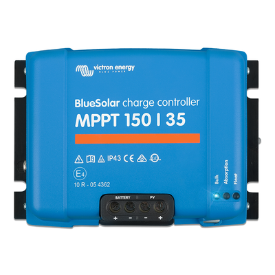 BlueSolar MPPT 150/35. Controlador Solar MPPT 35A, Voltaje Selección Automática: 12/24/36/48 Vcc. - VICTRON ENERGY