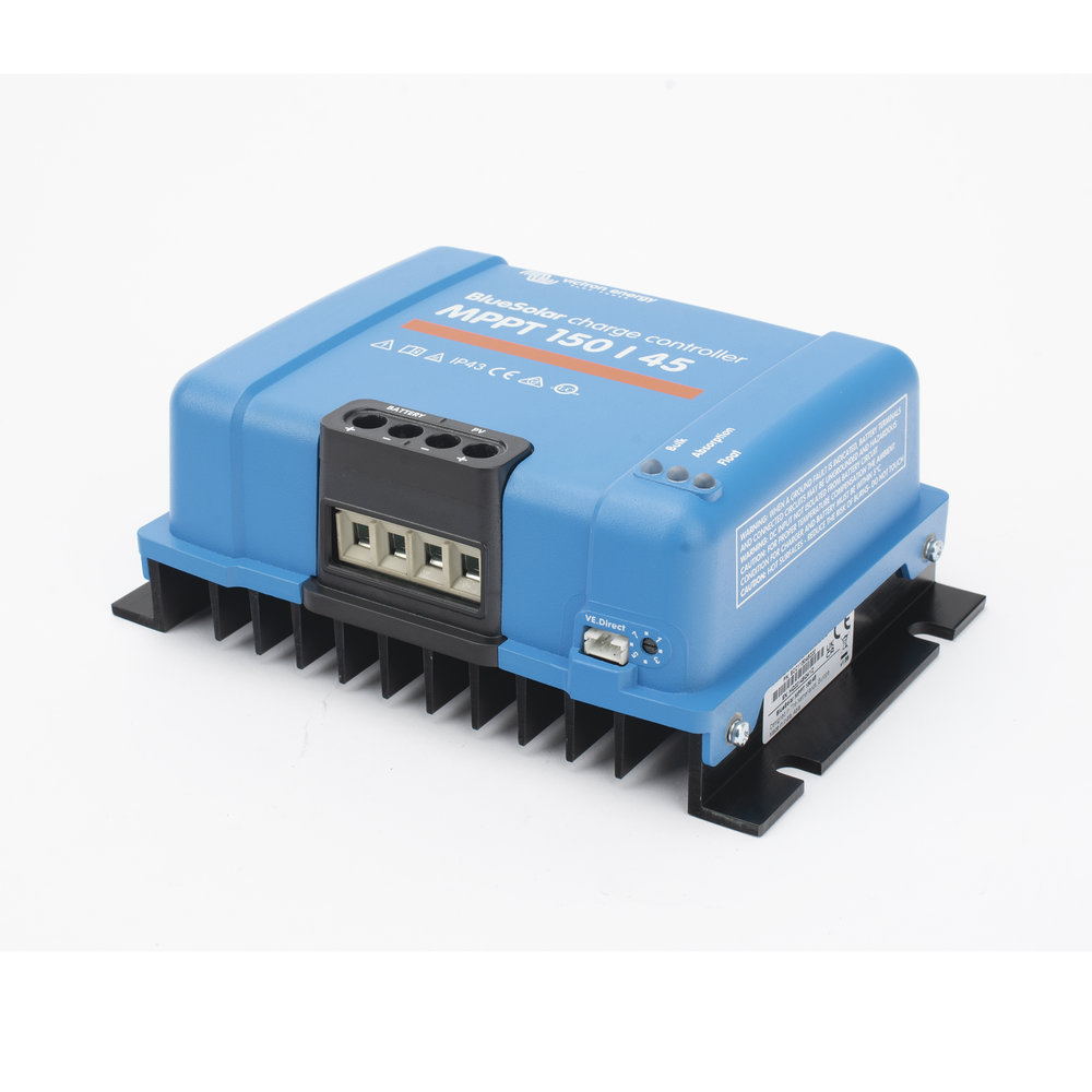BlueSolar MPPT 150/45. Controlador Solar MPPT 45A, Voltaje Selección Automática: 12/24/36/48 Vcc. | SIERRA STORE