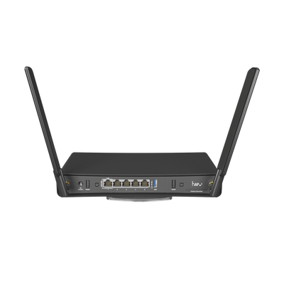 (hAP ax3) Router Wireless 802.3ax, 1 puerto 2.5Gbps, 4 puertos 1Gbps MIKROTIK - Vista 2
