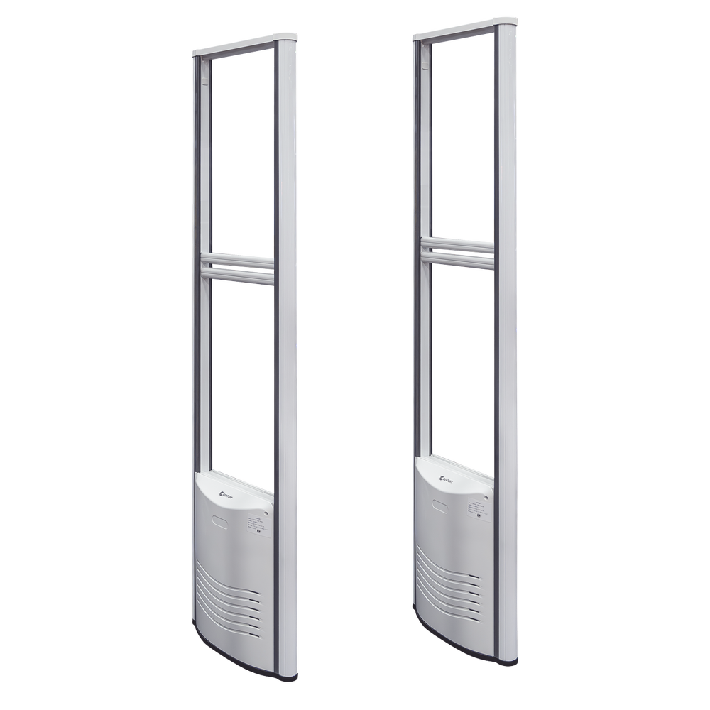 Sistema EAS AM / 58 KHz / Detección 200 cm (6.6 ft) / Par de Arcos Maestro-Esclavo / Consumo 48 W / ABS | SIERRA STORE