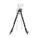 Escalera de Fibra de Vidrio  con Jaula de 8'-14' (2.44 - 4.27 m). Con Ajuste en Ruedas (RATCHET™ Leveler) (SKU:18515-817)....