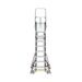 Escalera de Fibra de Vidrio  con Jaula de 8'-14' (2.44 - 4.27 m). Con Ajuste en Ruedas (RATCHET™ Leveler) (SKU:18515-817)....