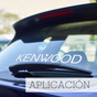 Calcomanías KENWOOD Blancas (Paquete con 10) | Sierra Store