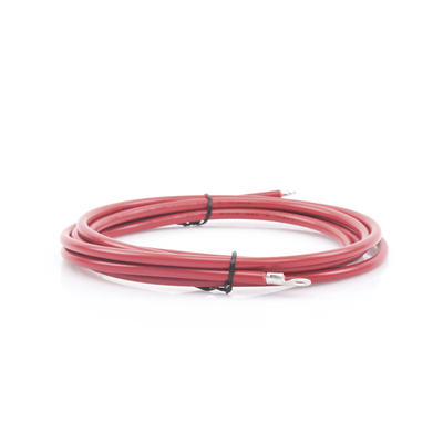 Cable para Controlador 3.0 m, Rojo, Calibre 8 AWG con Terminal de Ojo en un Extremo | SIERRA STORE EPCOM POWERLINE - Vista 3