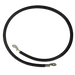 Cable para Baterías, 1 m, Negro, Calibre 2 AWG con Terminales de Ojo en Ambos Extremos - EPCOM POWERLINE