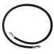 Cable para Baterías, 1 m, Negro, Calibre 2 AWG con Terminales de Ojo en Ambos Extremos - EPCOM POWERLINE