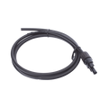 Cable Fotovoltaico 1.5 m, Negro, Calibre 10 AWG con Terminal MC4-H en un Extremo - EPCOM POWERLINE