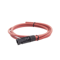 Cable Fotovoltaico, 1.5 m, Rojo, Calibre 10 AWG con Terminal MC4-M en un Extremo - EPCOM POWERLINE